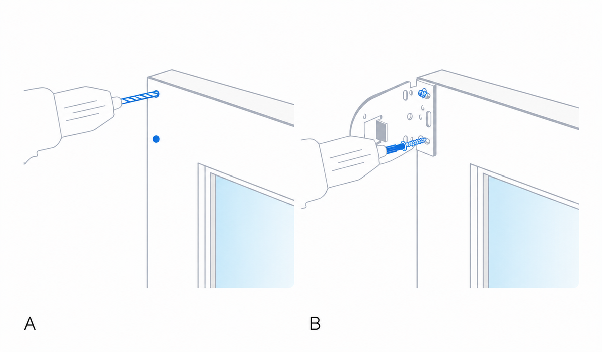 Step 3 – install bracket